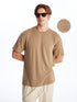 LC Waikiki Crew Neck Short Sleeve Men's Textured T-Shirt